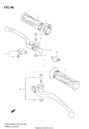 Handle Lever Schematic