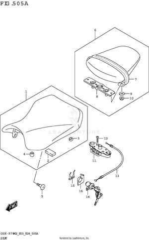 Seat Schematic