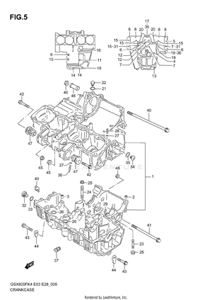 Crankcase Schematic