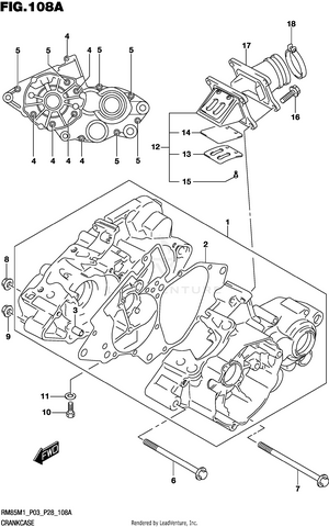 Crankcase Schematic