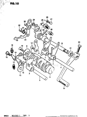 Gear Shifting Schematic