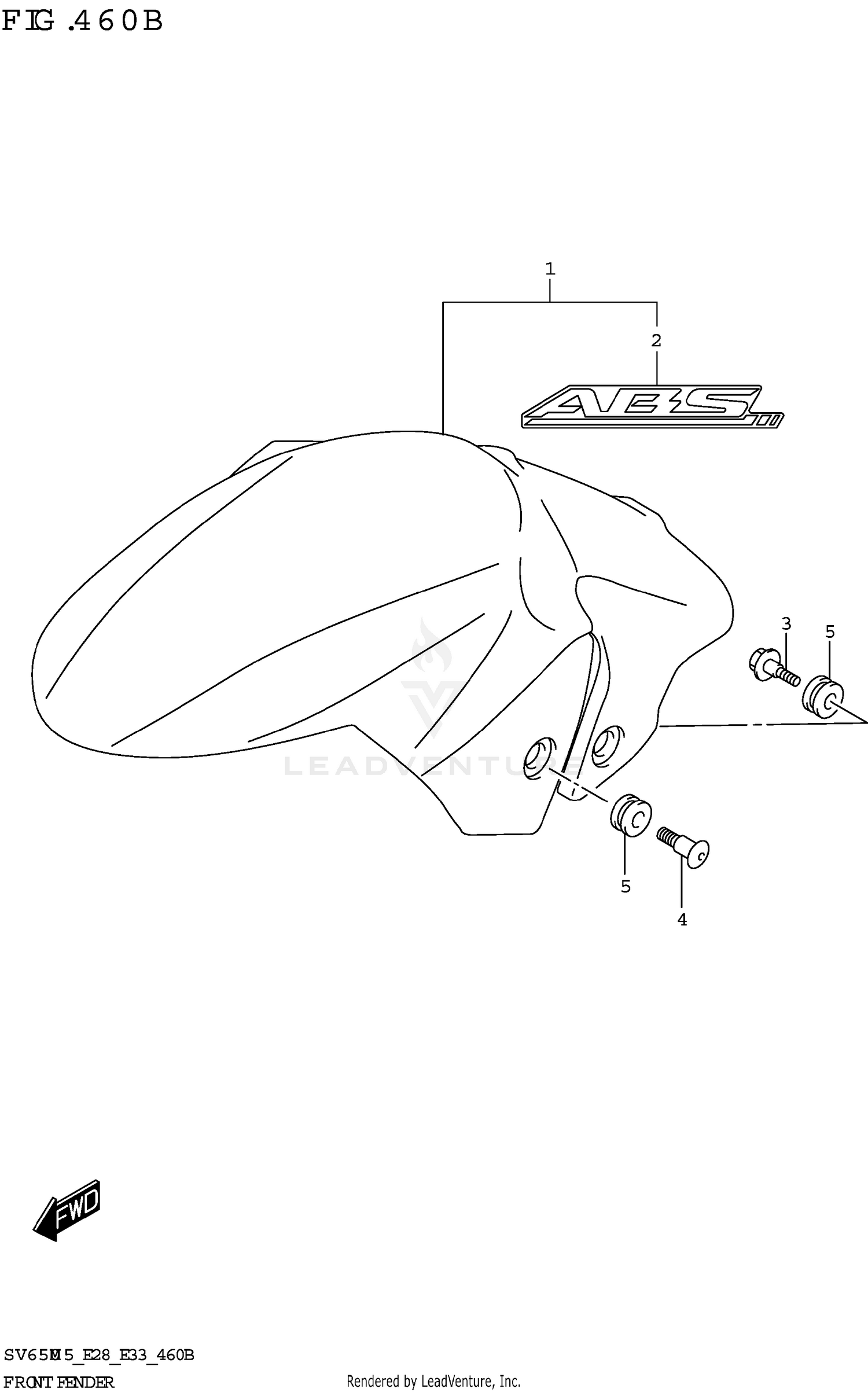 FRONT FENDER