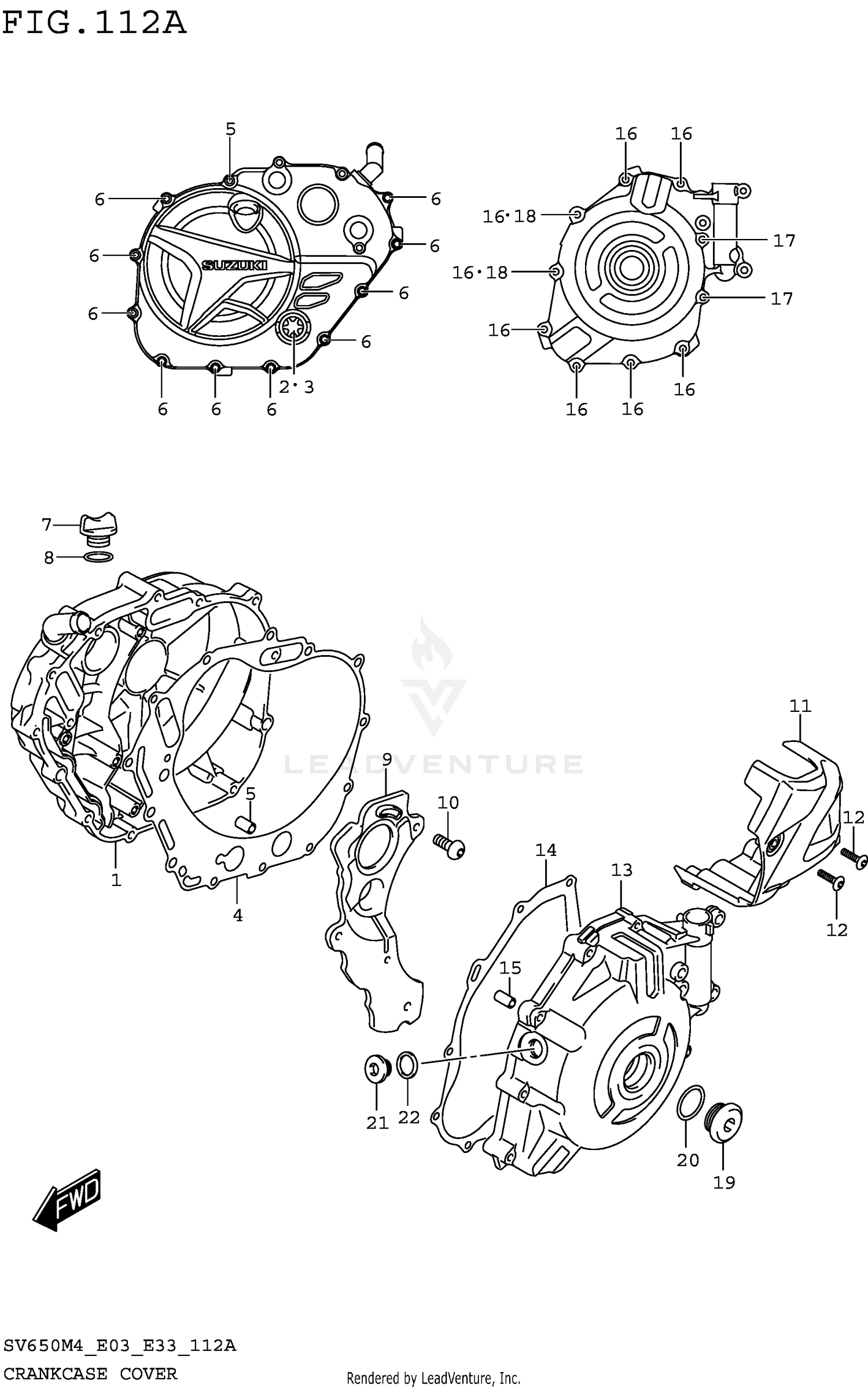 CRANKCASE COVER
