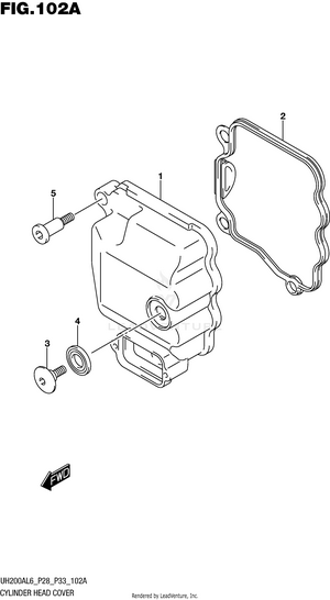 Cylinder Head Cover Schematic