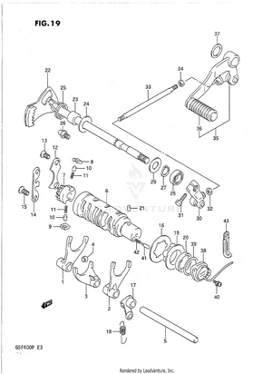 Gear Shifting Schematic