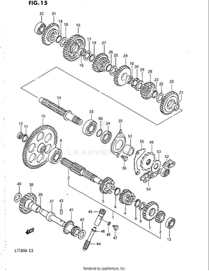 Transmission (model E) Schematic