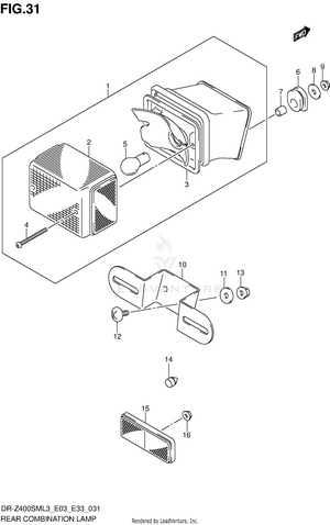Rear Combination Lamp Schematic