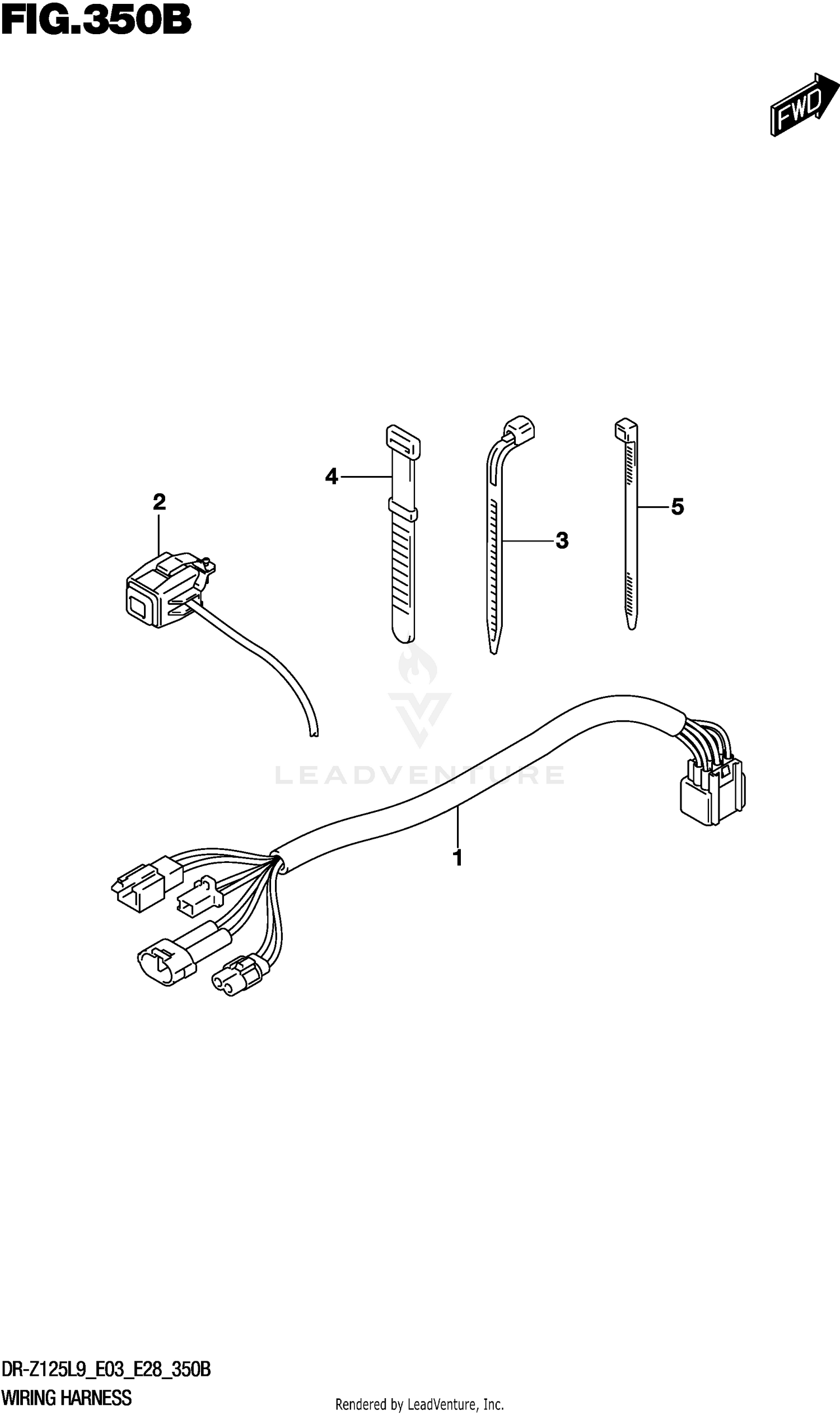 WIRING HARNESS (DR-Z125LL9 E03)
