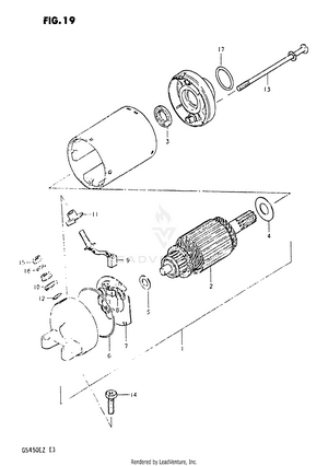 Starting Motor Schematic