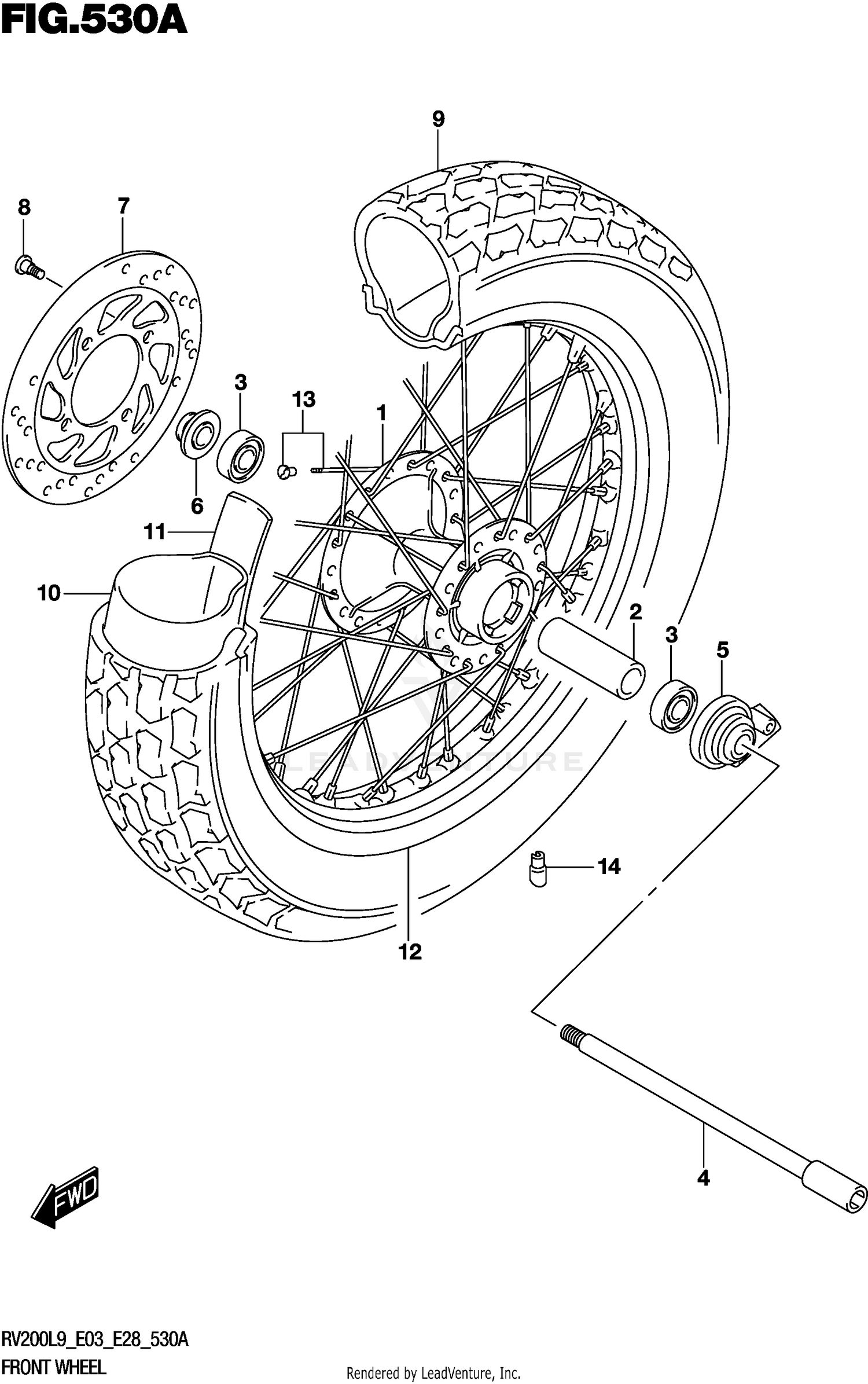 FRONT WHEEL