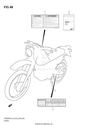 Label (dr200sel3 E03) Schematic