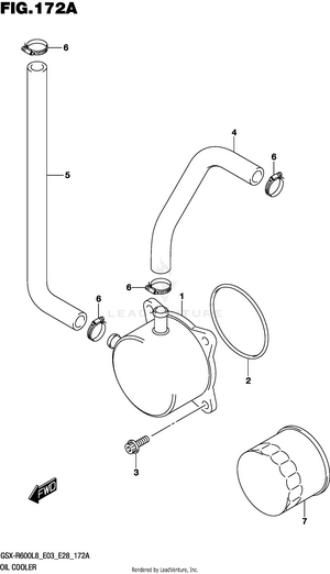 Oil Cooler Schematic