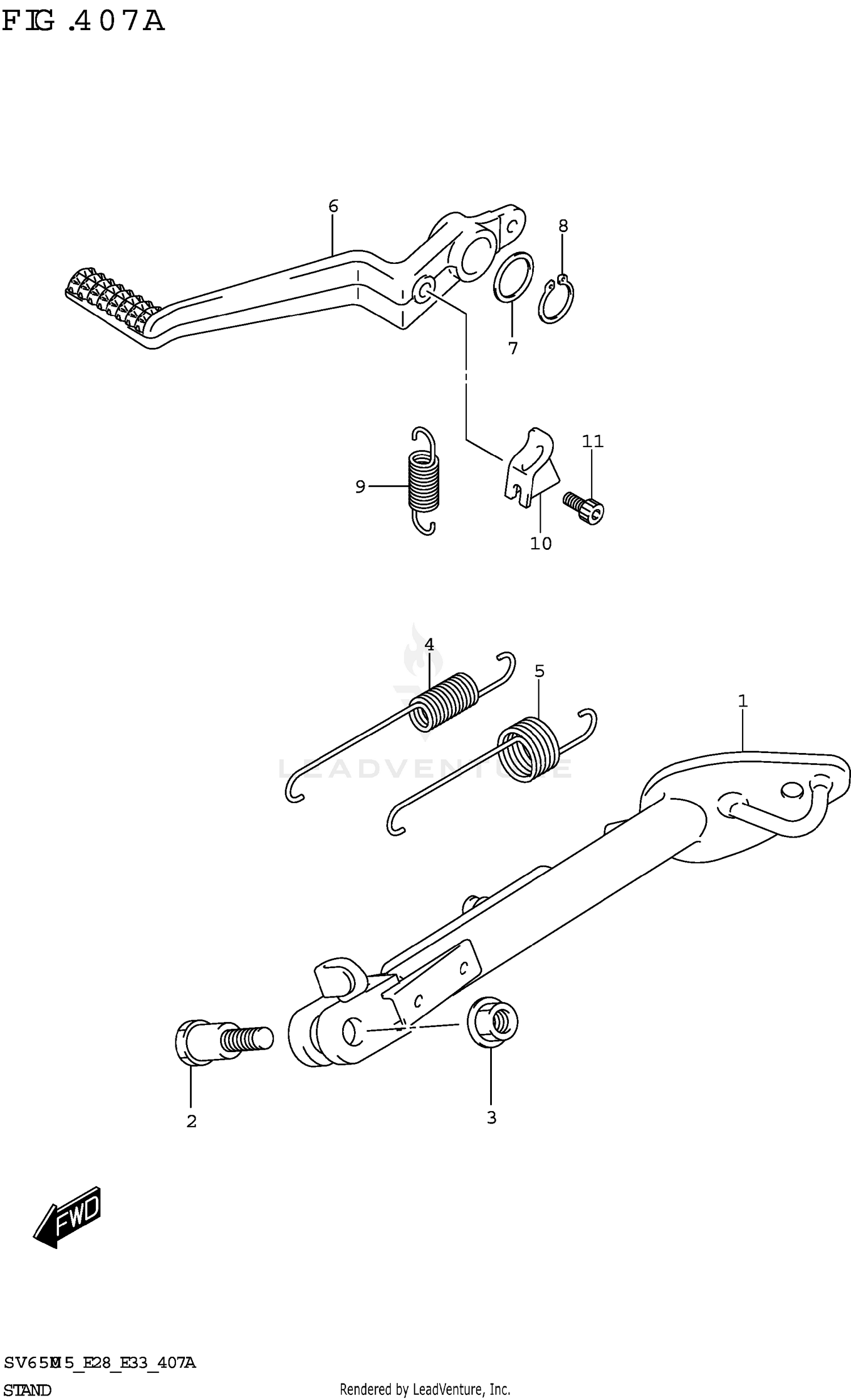 STAND (SV650A)