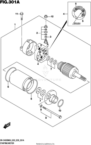 Starting Motor Schematic
