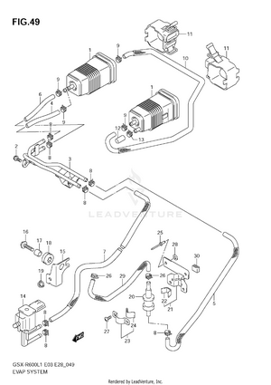 Evap System (e33) Schematic
