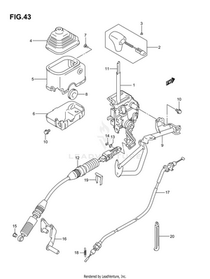 Shift Lever Schematic