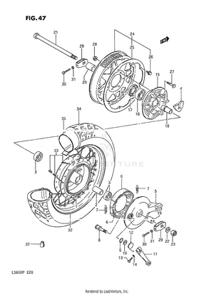 Rear Wheel Schematic