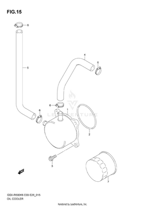 Oil Cooler Schematic