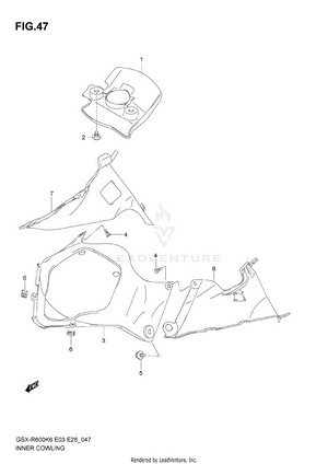 Inner Cowling Schematic