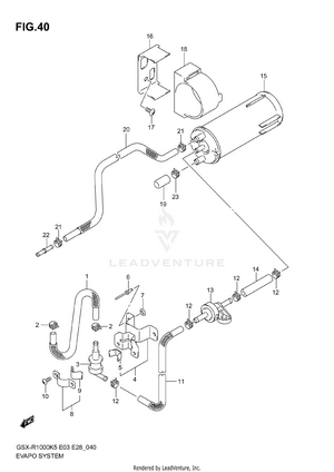 Evapo System (e33) Schematic