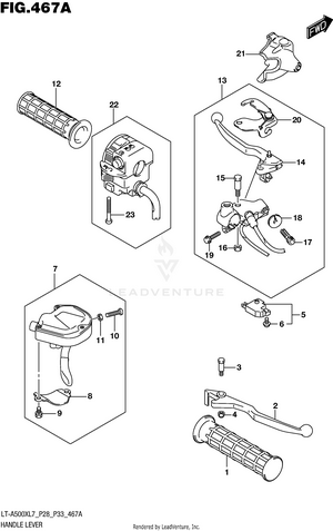Handle Lever Schematic