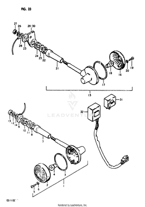 Turn Signal Lamp Schematic