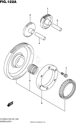 Starter Clutch Schematic
