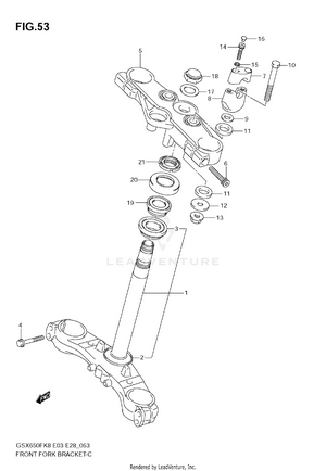 Steering Stem Schematic