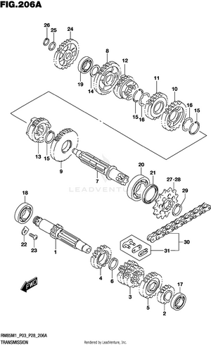 Transmission Schematic