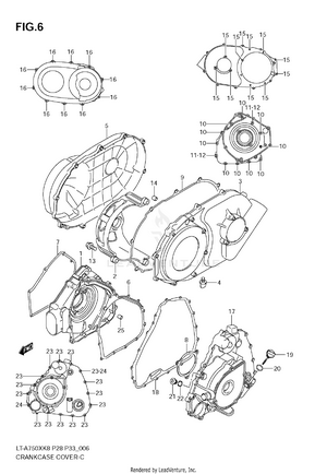 Crankcase Cover Schematic