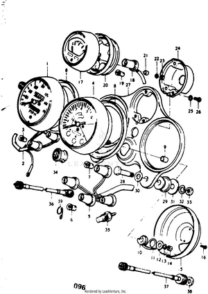 Combination Meter (gt7ok) Schematic