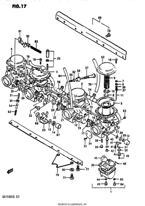 Carburetor (model D) Schematic