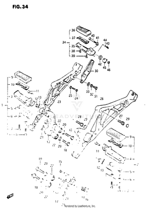 Footrest Schematic
