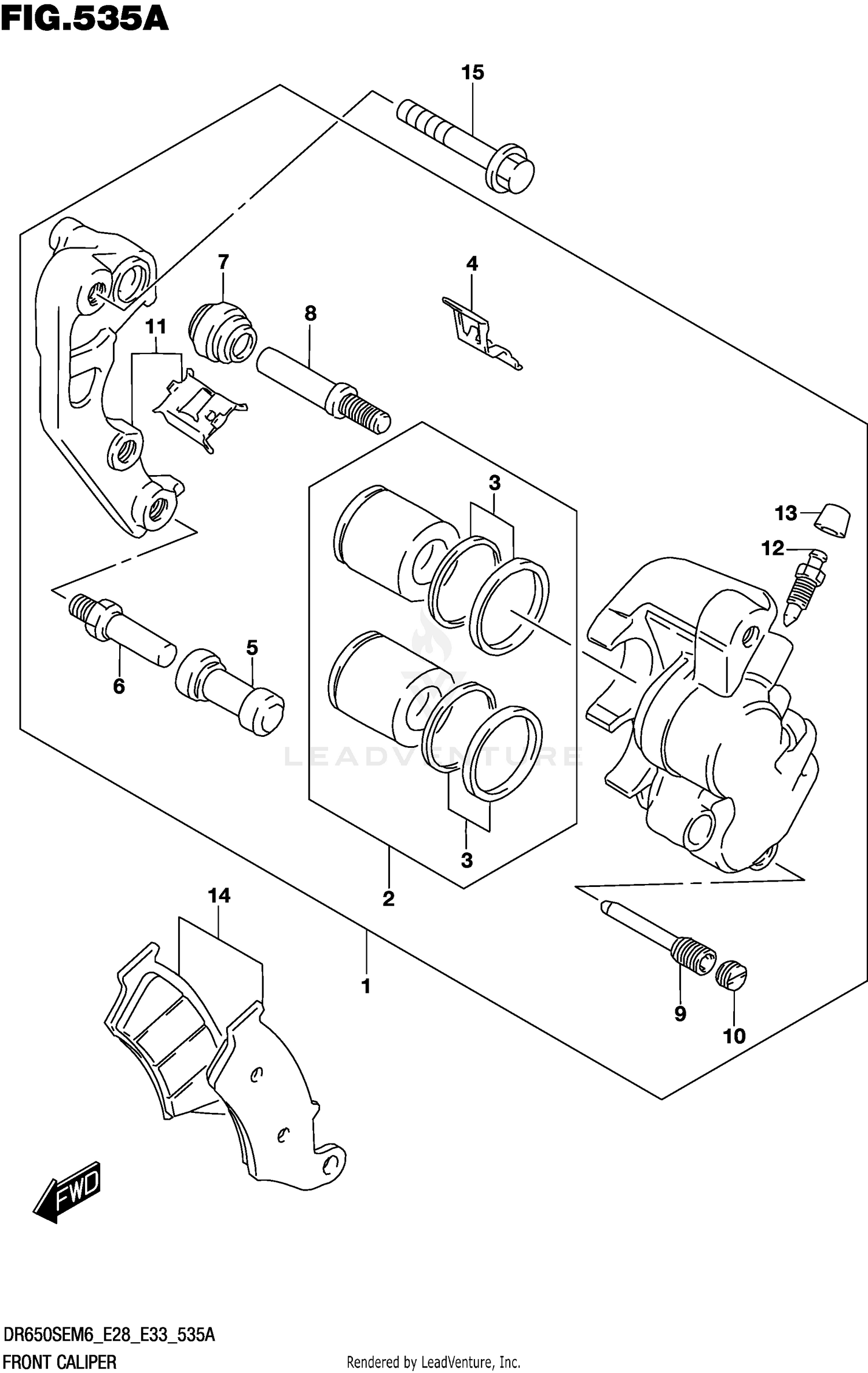 FRONT CALIPER