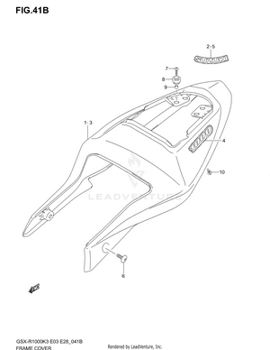 Frame Cover (gsx-r1000zk4) Schematic