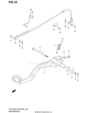 Rear Brake Schematic