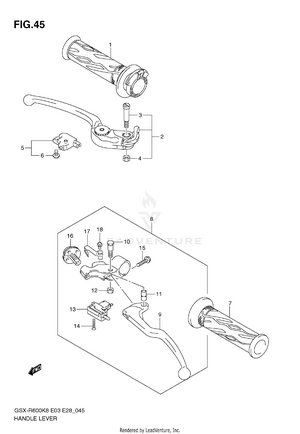 Handle Lever Schematic