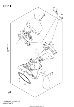 Air Cleaner Schematic