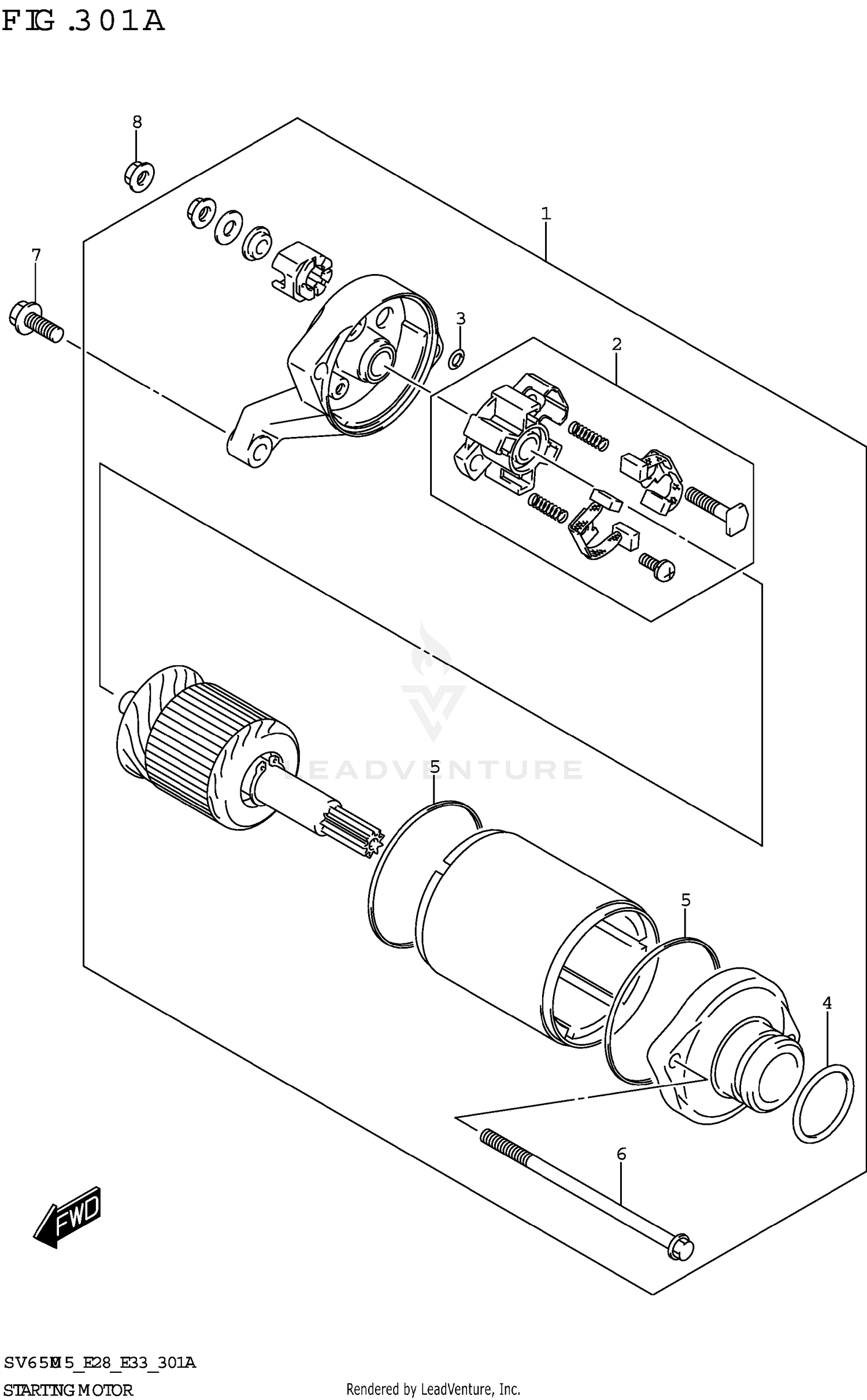 STARTING MOTOR