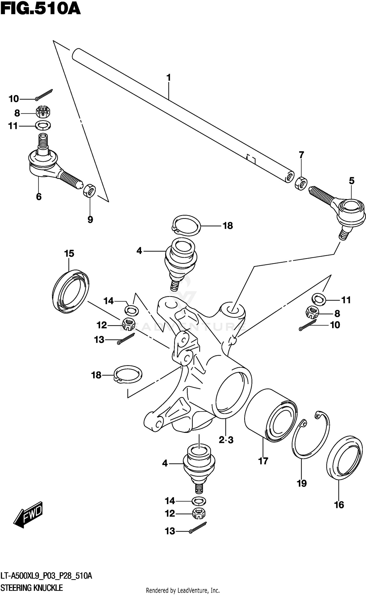 STEERING KNUCKLE
