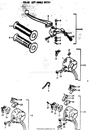 Left Handle Switch Schematic