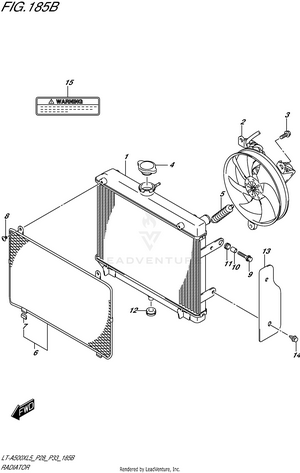 Radiator (lt-a500xl5 P33) Schematic