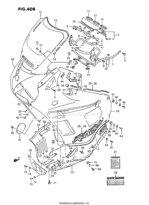 Cowling (model L) Schematic