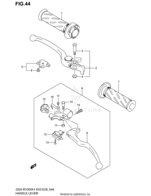 Handle Lever Schematic