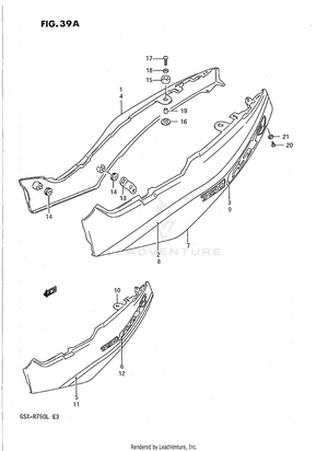 Frame Cover (model K) Schematic