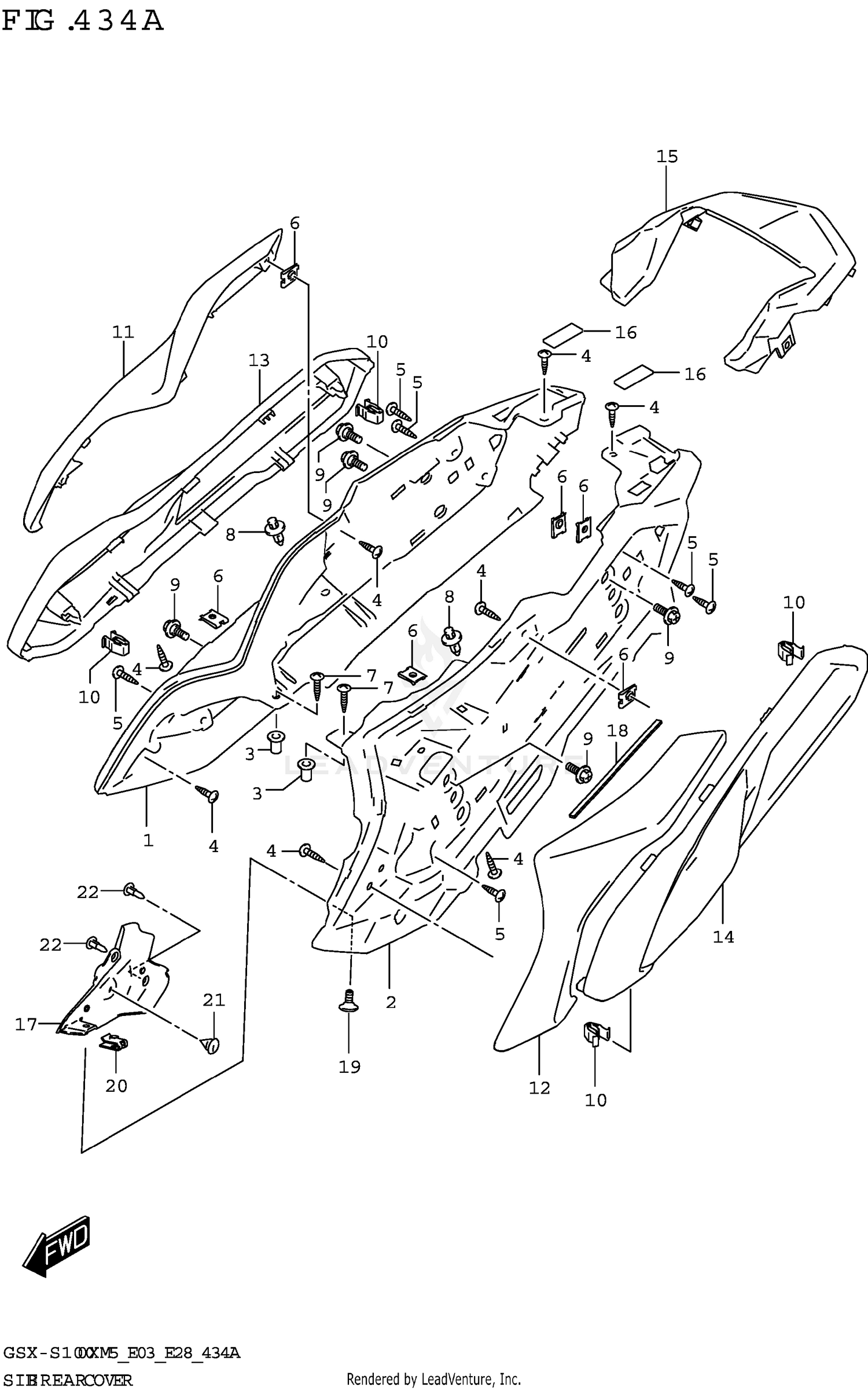 SIDE REAR COVER