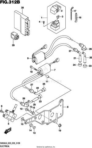 Electrical (sv650l9 E33) Schematic