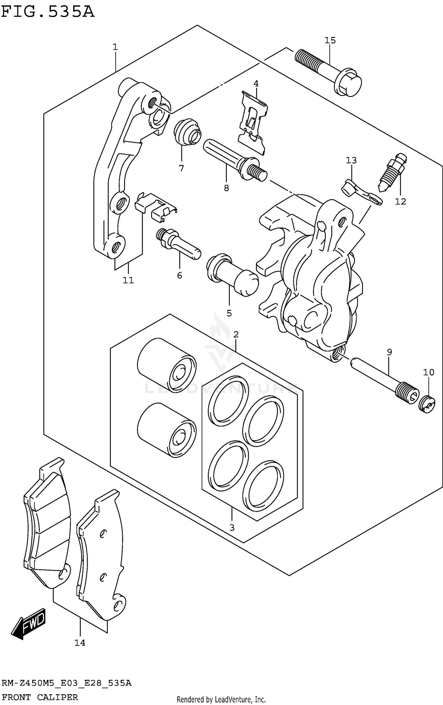 FRONT CALIPER
