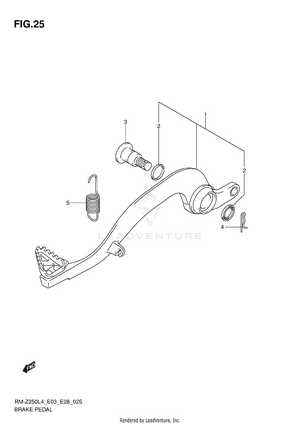 Brake Pedal Schematic