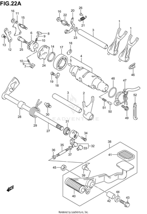 Gear Shifting (model K5) Schematic